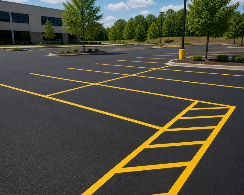 Asphalt Painting in Acworth, GA