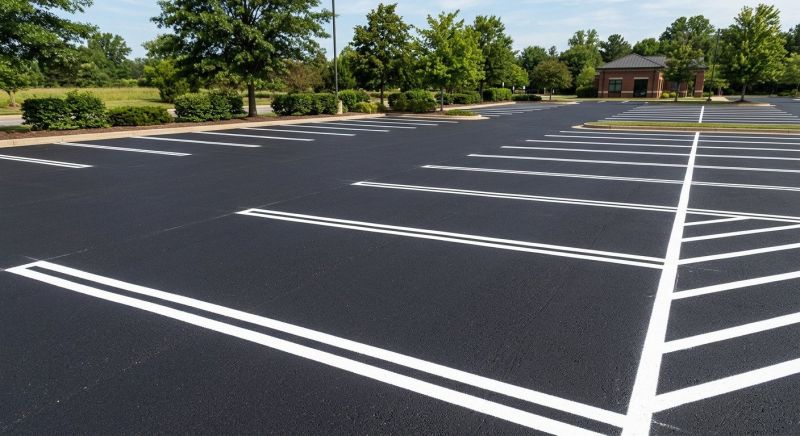 Asphalt Striping in Katy, TX