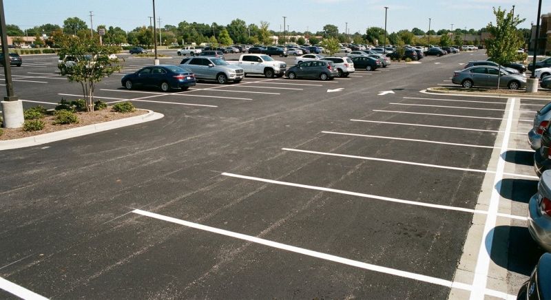 Church Parking Lot Striping in Houston, TX