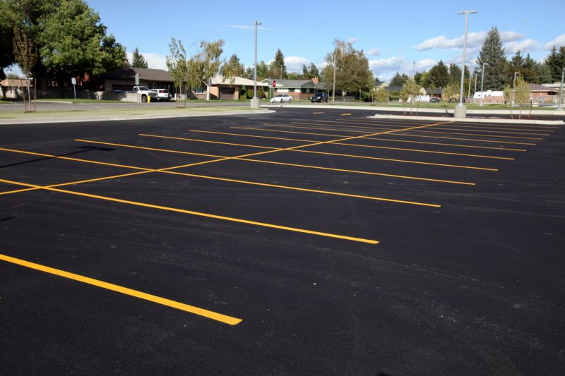 Commercial Asphalt Painting in Savannah, GA
