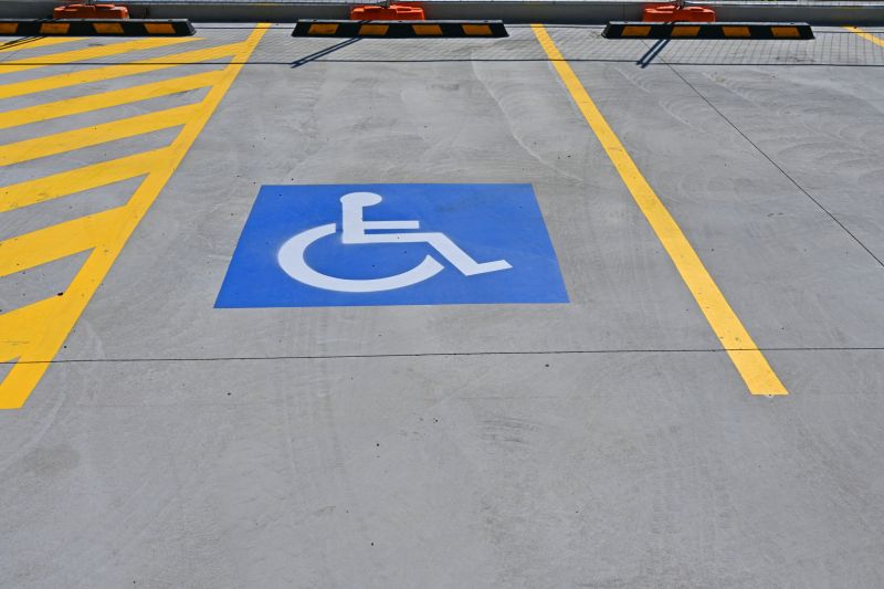 Disability Parking Marking in Los Angeles, CA
