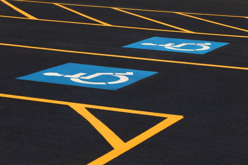 Disability Parking Marking in Los Angeles, CA