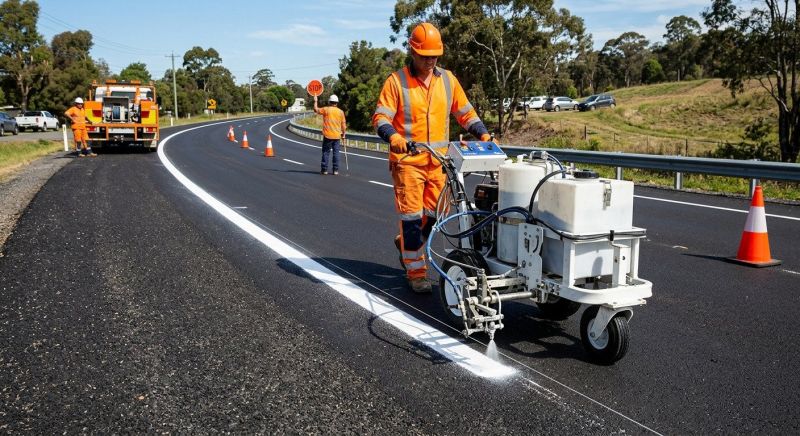 Lane Marking Service in Hilton Head Island, SC