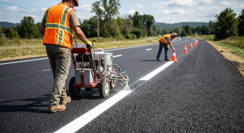 Lane Marking Service in Savannah, GA