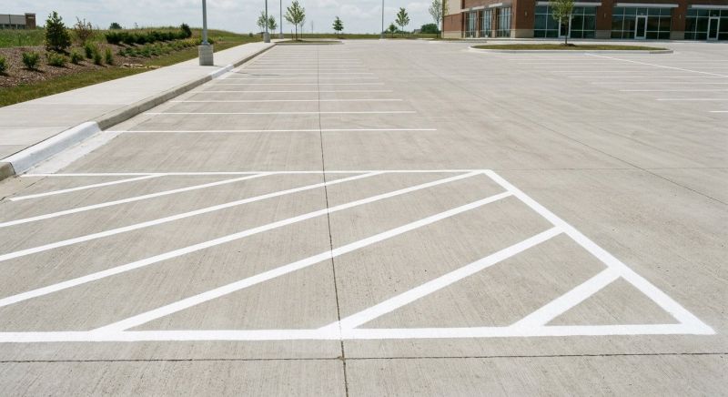 Parking Garage Striping in Canton, GA