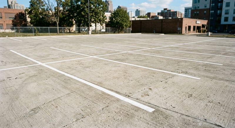 Parking Garage Striping in Gwinnett County, GA