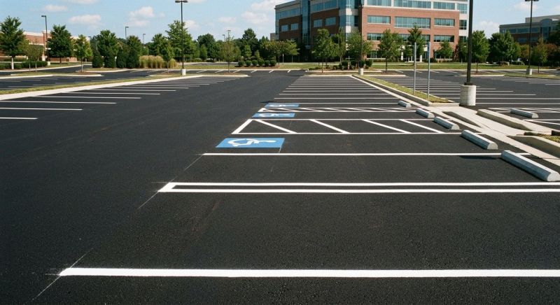 Parking Space Marking in Acworth, GA