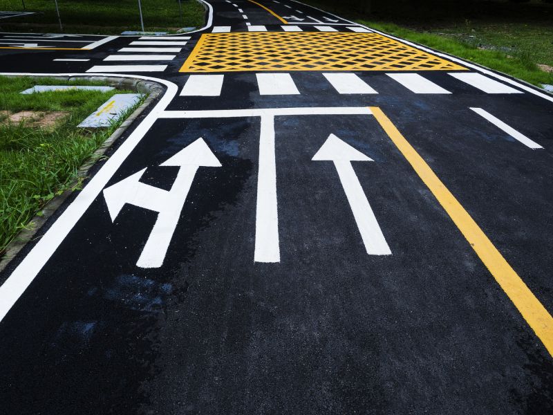 Crosswalk Marking Service in Palm Springs, CA